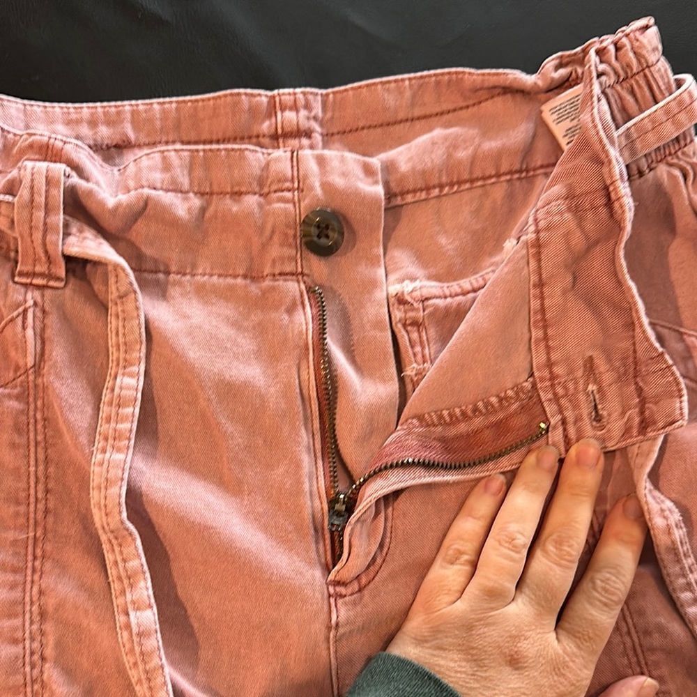 Old Navy High Waist Pink Shorts - Picture 2 of 8